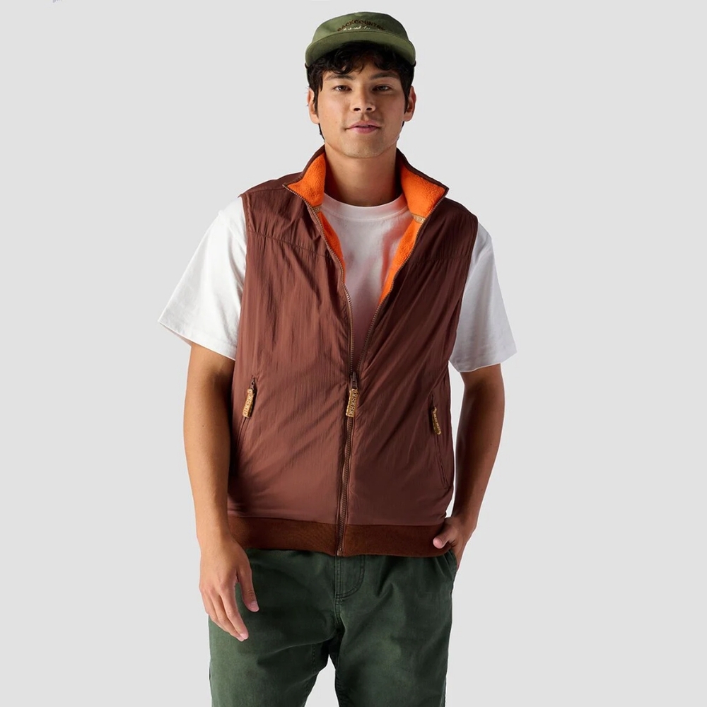 Stoic Reversible Polar Fleece Vest - Men's